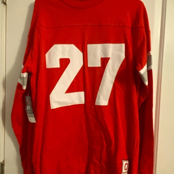 New W/Tags, Mens Mitchell & Ness NCAA Ohio State Buckeyes Eddie George Jersey,M - Picture 2 of 4